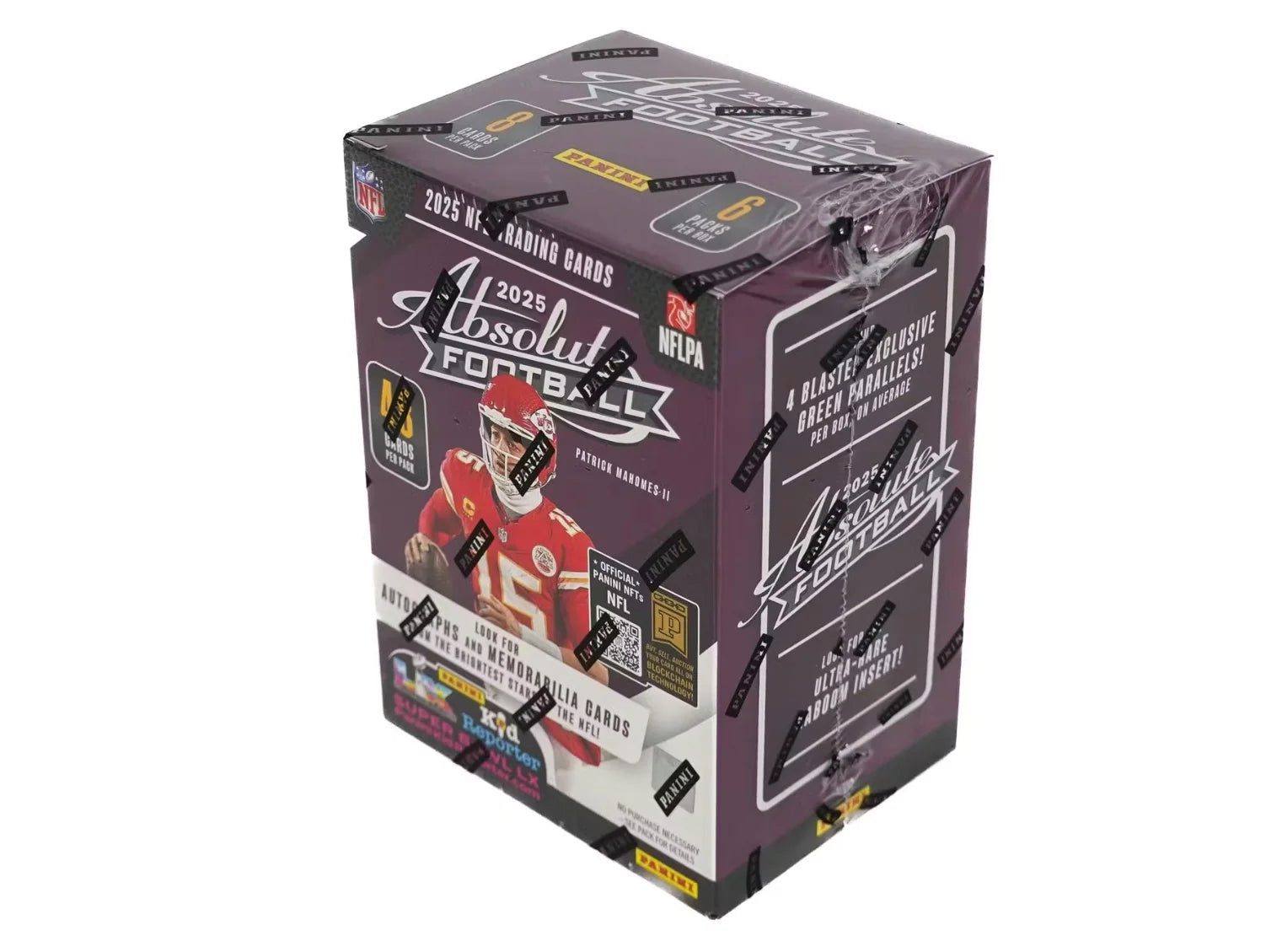 2025 Panini Absolute Football 6-Pack Blaster Box